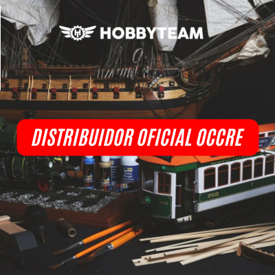 el único distribuidor oficial de Occre en España, Portugal y Francia.